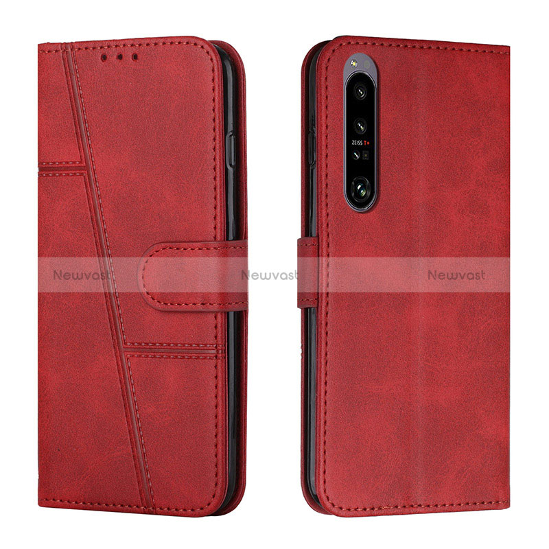 Leather Case Stands Flip Cover Holder Y01X for Sony Xperia 1 IV