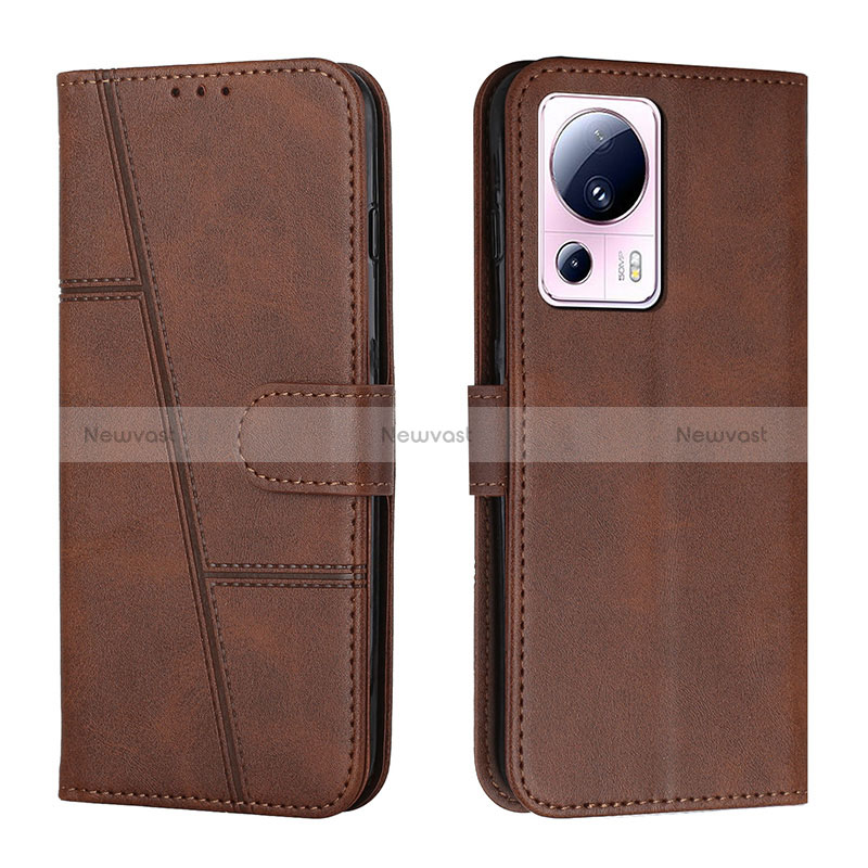 Leather Case Stands Flip Cover Holder Y01X for Xiaomi Mi 12 Lite NE 5G