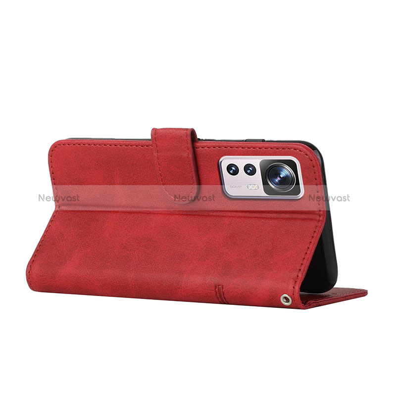 Leather Case Stands Flip Cover Holder Y01X for Xiaomi Mi 12T 5G