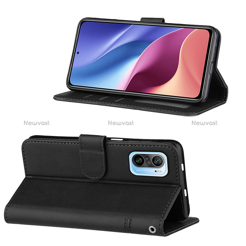 Leather Case Stands Flip Cover Holder Y01X for Xiaomi Poco F3 5G