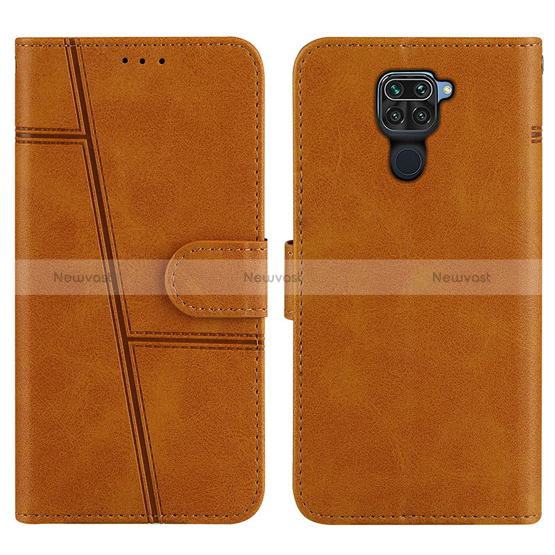 Leather Case Stands Flip Cover Holder Y01X for Xiaomi Redmi 10X 4G