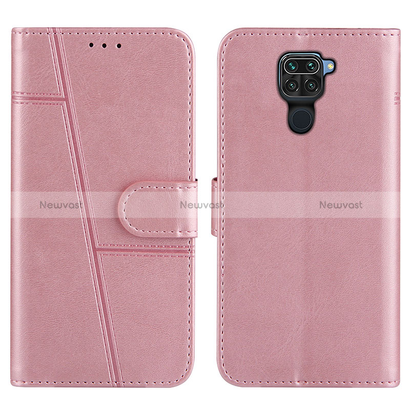 Leather Case Stands Flip Cover Holder Y01X for Xiaomi Redmi 10X 4G