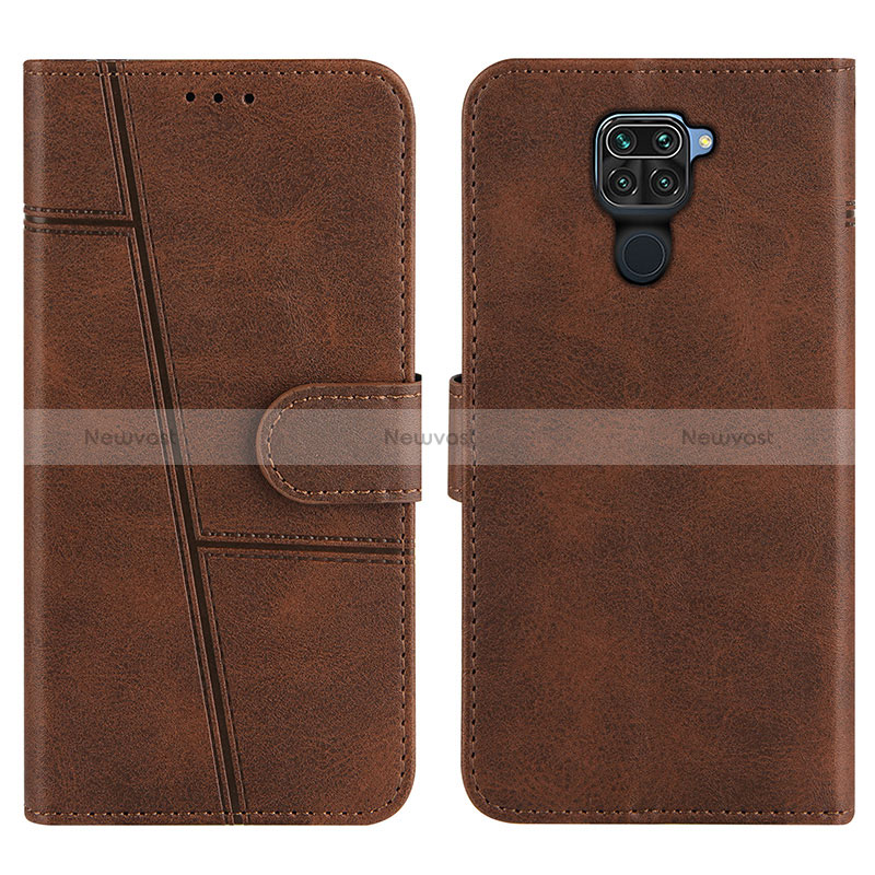 Leather Case Stands Flip Cover Holder Y01X for Xiaomi Redmi 10X 4G