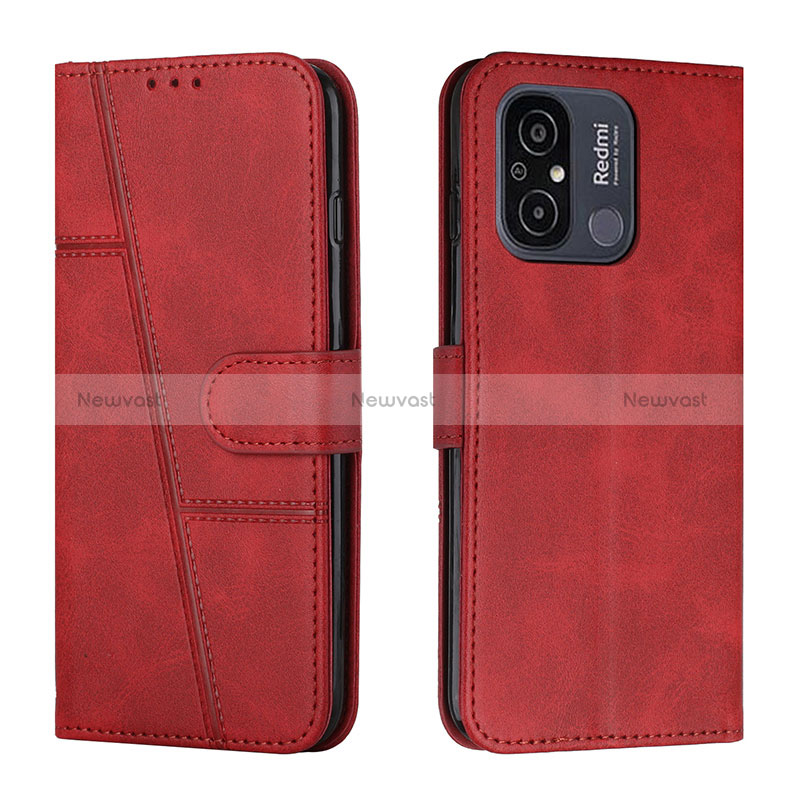 Leather Case Stands Flip Cover Holder Y01X for Xiaomi Redmi 11A 4G