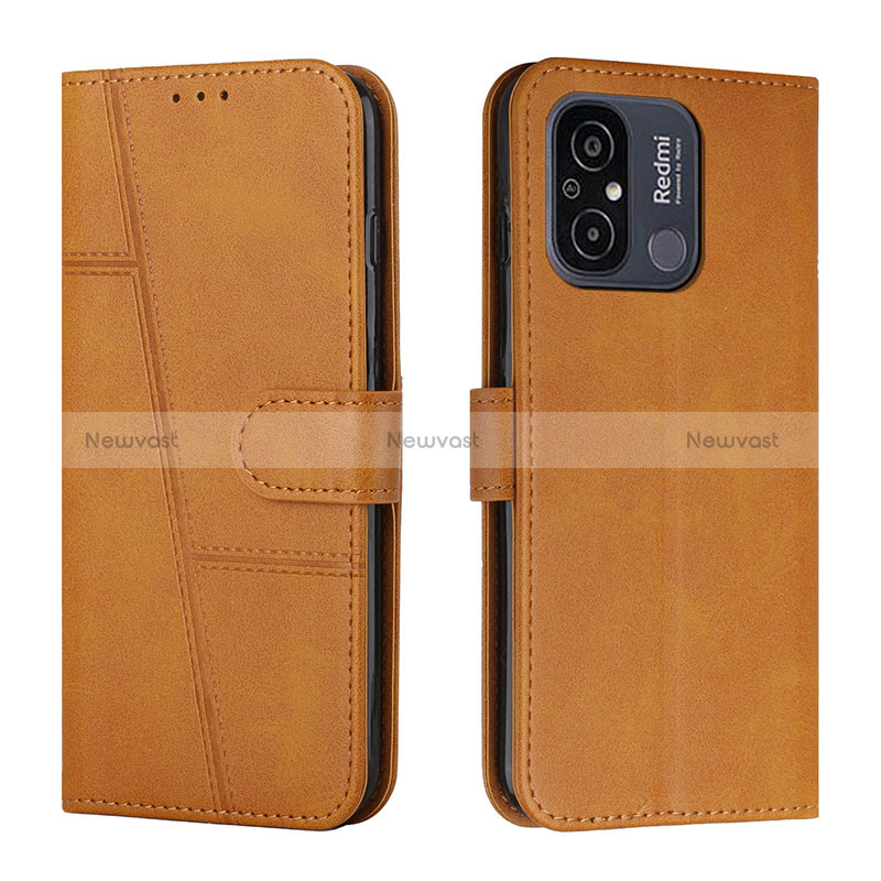 Leather Case Stands Flip Cover Holder Y01X for Xiaomi Redmi 11A 4G