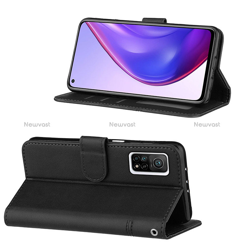 Leather Case Stands Flip Cover Holder Y01X for Xiaomi Redmi K30S 5G