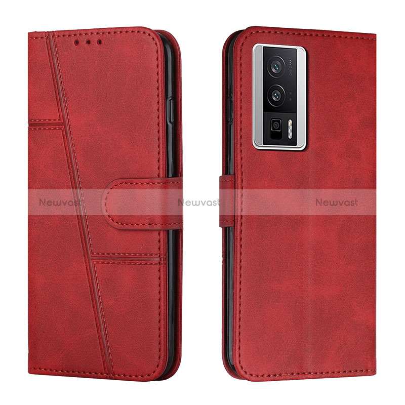 Leather Case Stands Flip Cover Holder Y01X for Xiaomi Redmi K60 Pro 5G