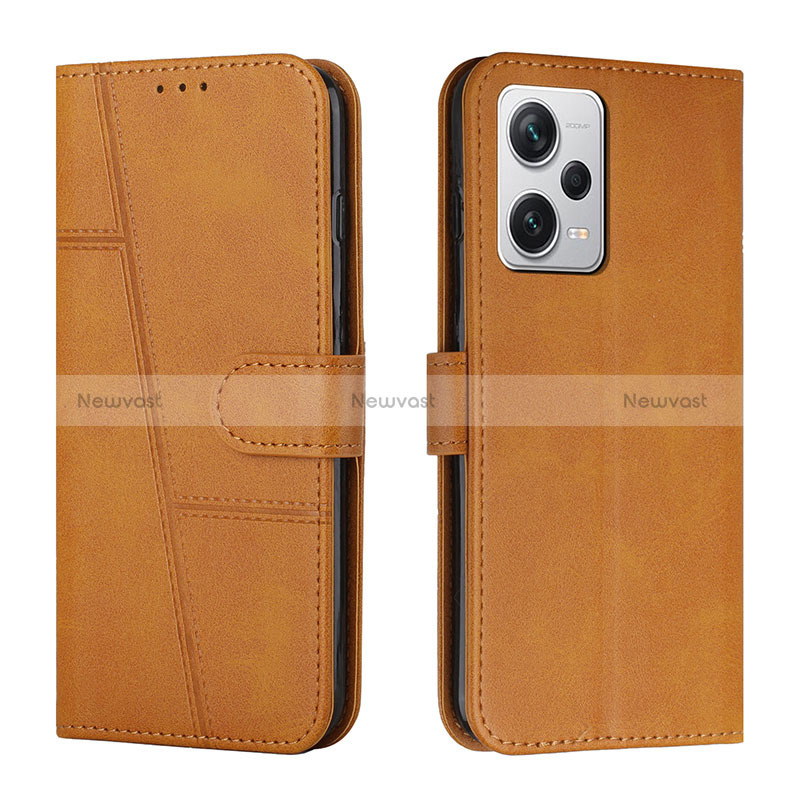 Leather Case Stands Flip Cover Holder Y01X for Xiaomi Redmi Note 12 Pro 5G