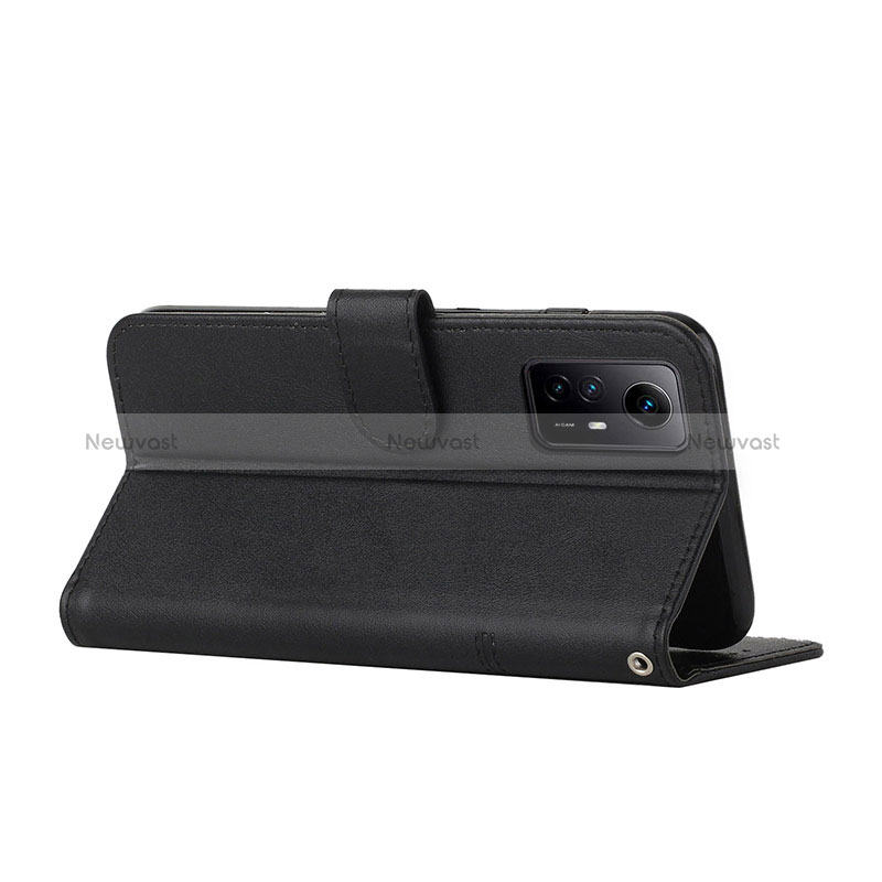 Leather Case Stands Flip Cover Holder Y01X for Xiaomi Redmi Note 12S