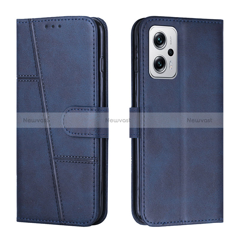 Leather Case Stands Flip Cover Holder Y01X for Xiaomi Redmi Note 12T Pro 5G