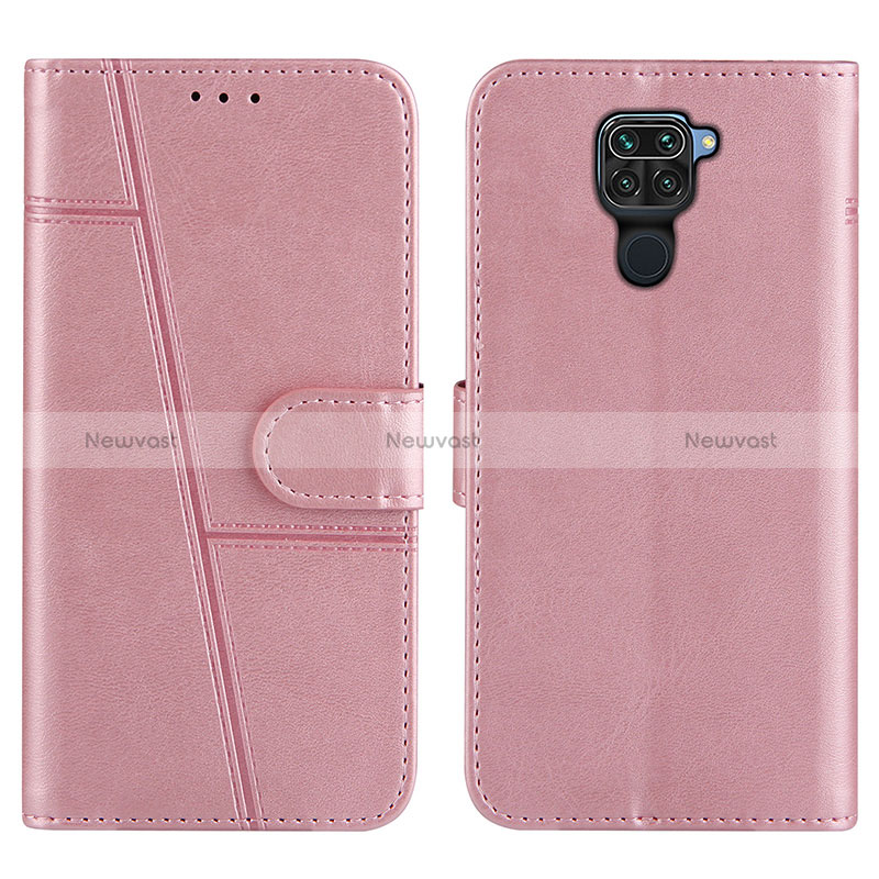 Leather Case Stands Flip Cover Holder Y01X for Xiaomi Redmi Note 9