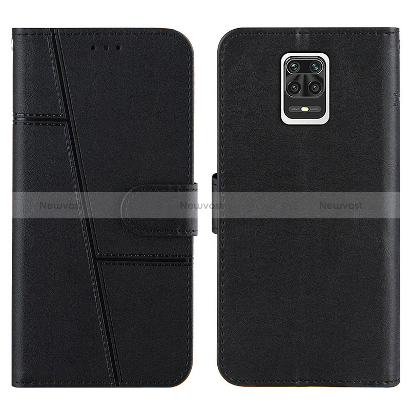 Leather Case Stands Flip Cover Holder Y01X for Xiaomi Redmi Note 9S