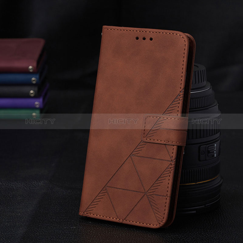 Leather Case Stands Flip Cover Holder Y02B for Samsung Galaxy A03s