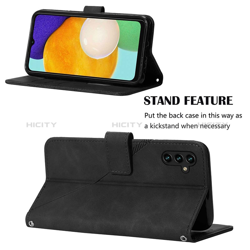 Leather Case Stands Flip Cover Holder Y02B for Samsung Galaxy A04s