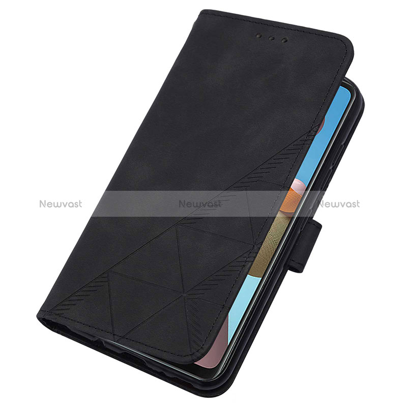 Leather Case Stands Flip Cover Holder Y02B for Samsung Galaxy A21s