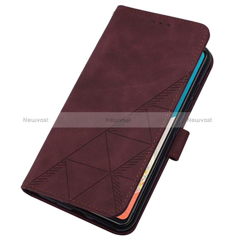 Leather Case Stands Flip Cover Holder Y02B for Samsung Galaxy A53 5G