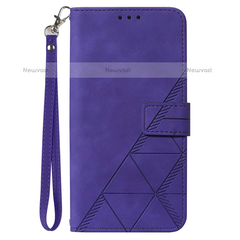 Leather Case Stands Flip Cover Holder Y02B for Samsung Galaxy M53 5G