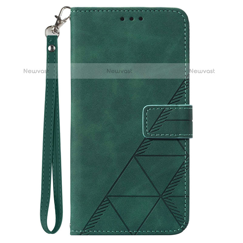 Leather Case Stands Flip Cover Holder Y02B for Samsung Galaxy M53 5G