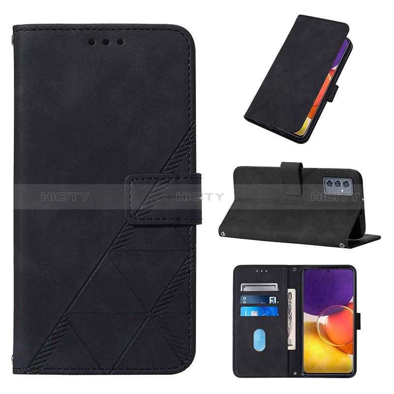 Leather Case Stands Flip Cover Holder Y02B for Samsung Galaxy M54 5G