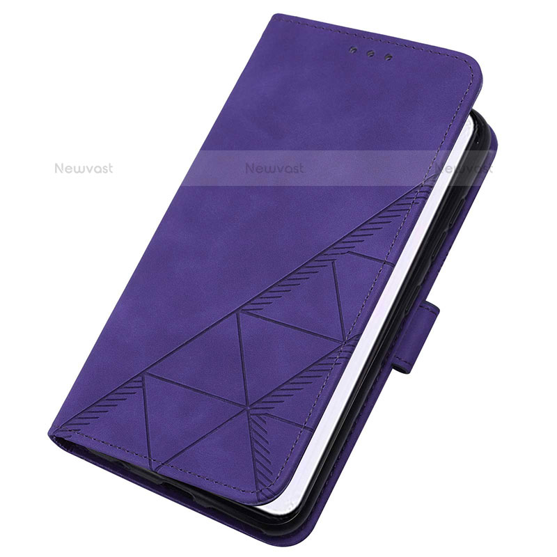 Leather Case Stands Flip Cover Holder Y02B for Samsung Galaxy S22 5G