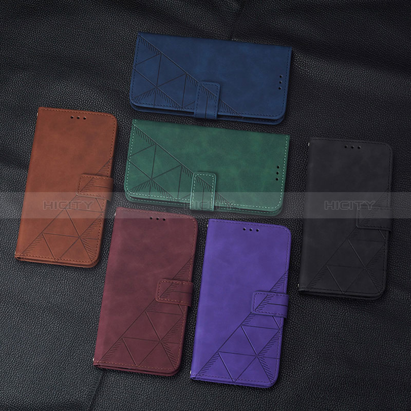 Leather Case Stands Flip Cover Holder Y02B for Samsung Galaxy S23 FE 5G