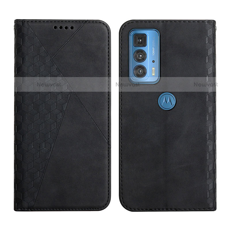 Leather Case Stands Flip Cover Holder Y02X for Motorola Moto Edge 20 Pro 5G