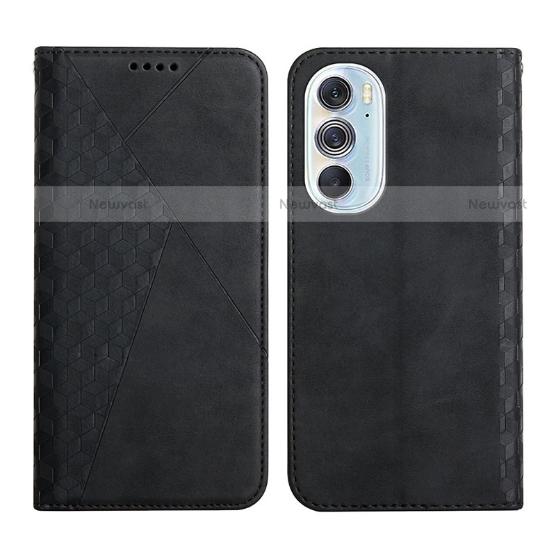 Leather Case Stands Flip Cover Holder Y02X for Motorola Moto Edge 30 Pro 5G