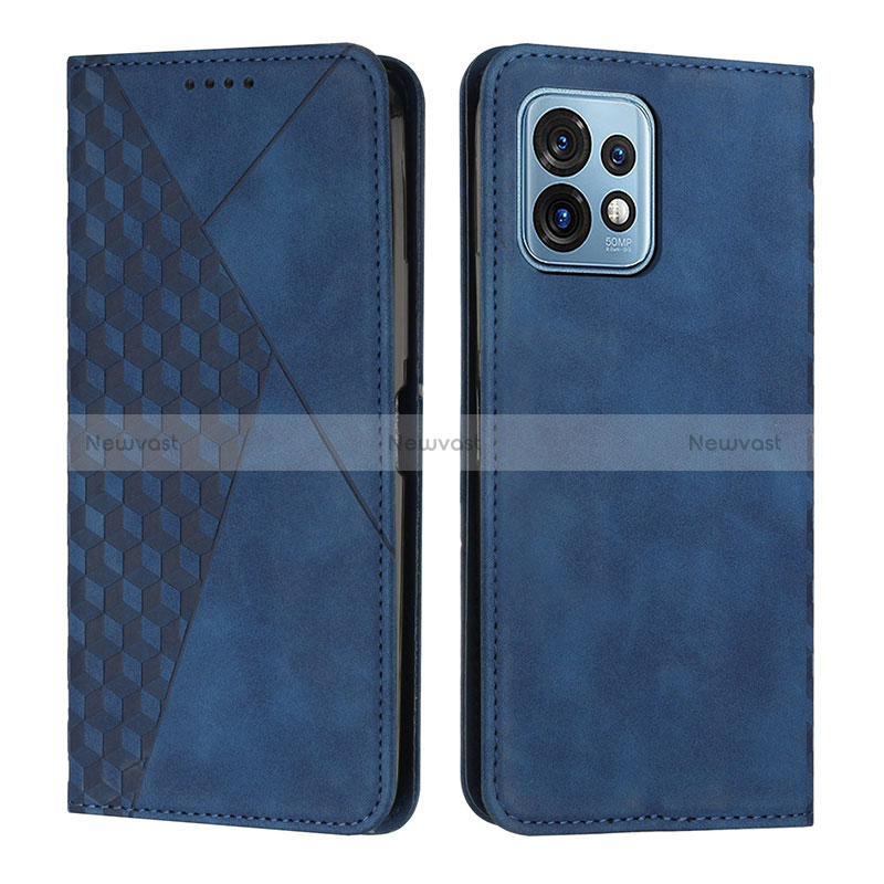 Leather Case Stands Flip Cover Holder Y02X for Motorola Moto X40 5G