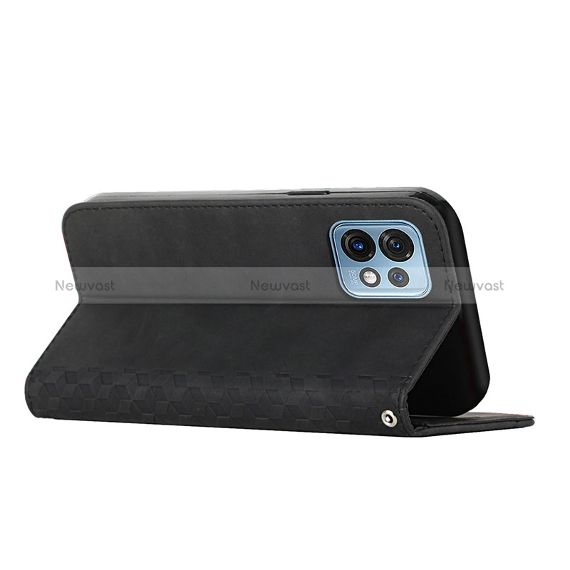 Leather Case Stands Flip Cover Holder Y02X for Motorola Moto X40 5G