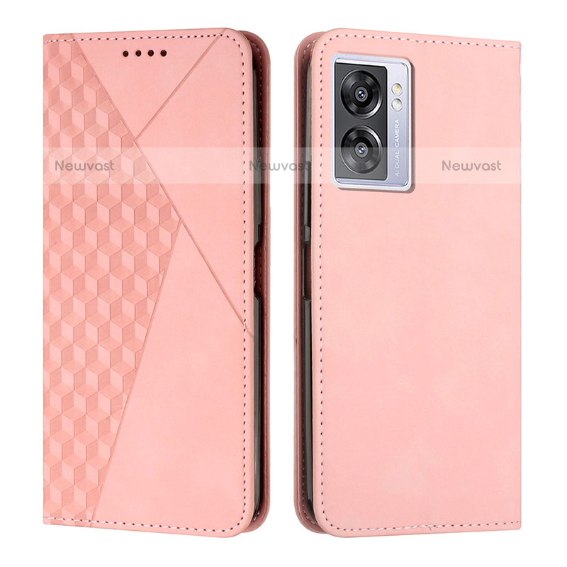 Leather Case Stands Flip Cover Holder Y02X for OnePlus Nord N300 5G