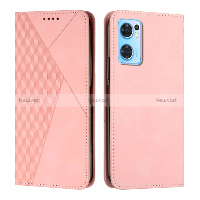 Leather Case Stands Flip Cover Holder Y02X for Oppo Find X5 Lite 5G