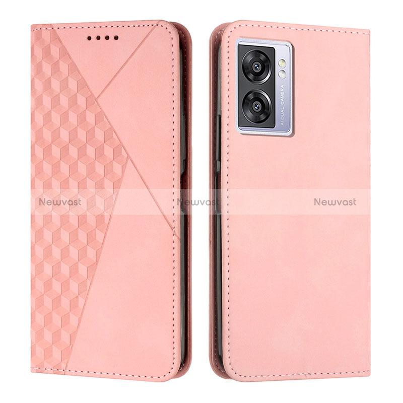 Leather Case Stands Flip Cover Holder Y02X for Oppo K10 5G India