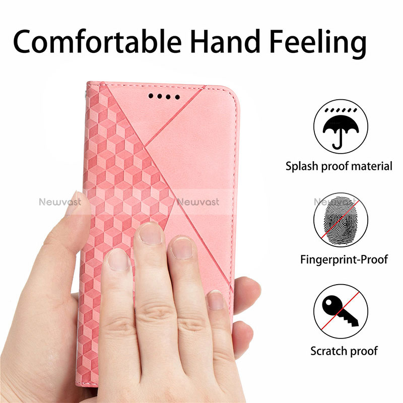 Leather Case Stands Flip Cover Holder Y02X for Realme 10 Pro 5G