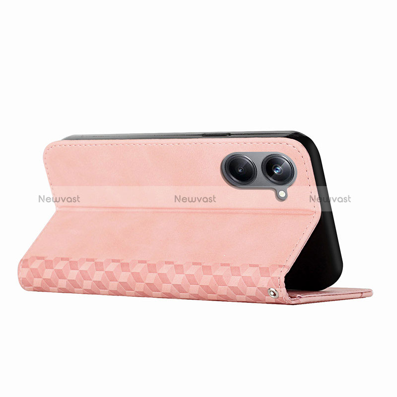 Leather Case Stands Flip Cover Holder Y02X for Realme 10 Pro 5G