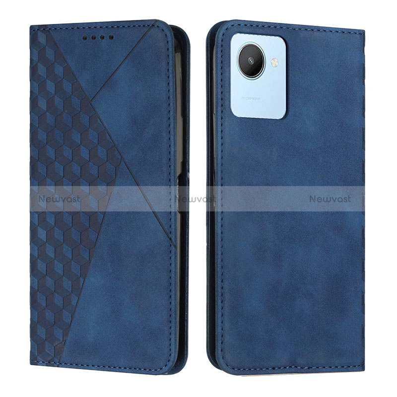 Leather Case Stands Flip Cover Holder Y02X for Realme C30