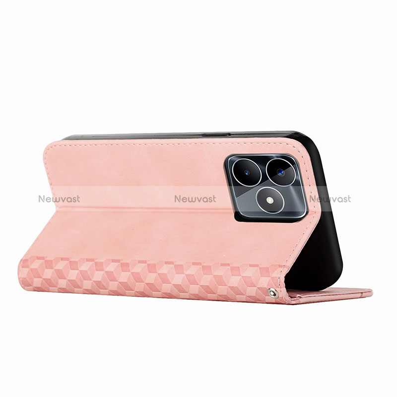 Leather Case Stands Flip Cover Holder Y02X for Realme Narzo N53