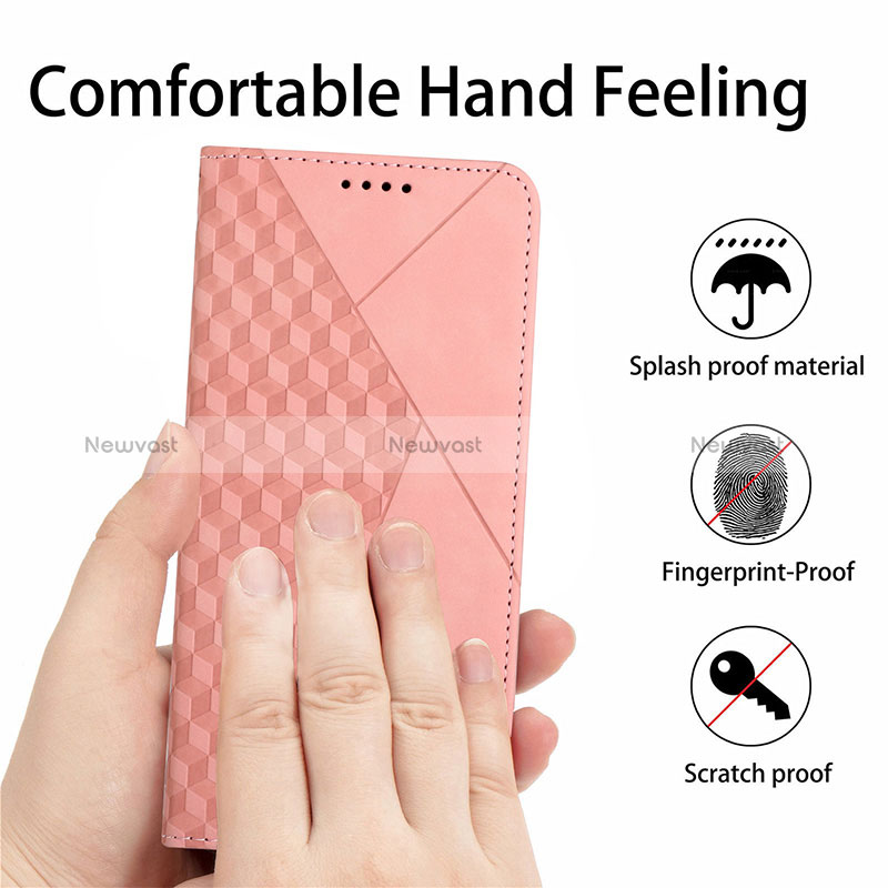 Leather Case Stands Flip Cover Holder Y02X for Realme Q5i 5G