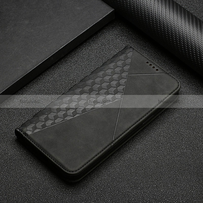 Leather Case Stands Flip Cover Holder Y02X for Samsung Galaxy M02s