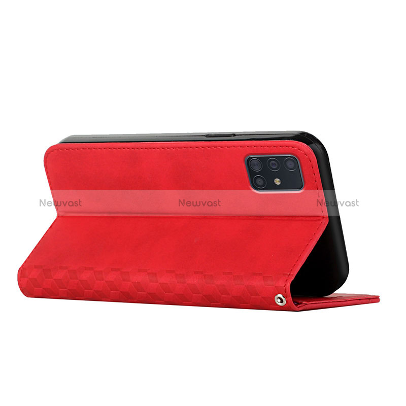 Leather Case Stands Flip Cover Holder Y02X for Samsung Galaxy M40S