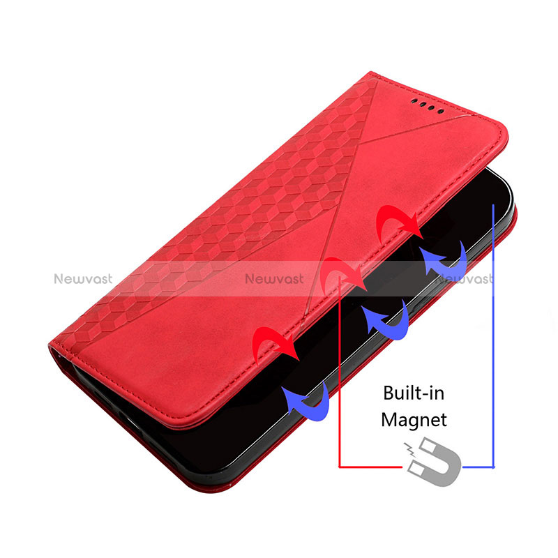 Leather Case Stands Flip Cover Holder Y02X for Samsung Galaxy M40S