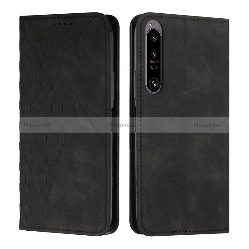 Leather Case Stands Flip Cover Holder Y02X for Sony Xperia 1 IV