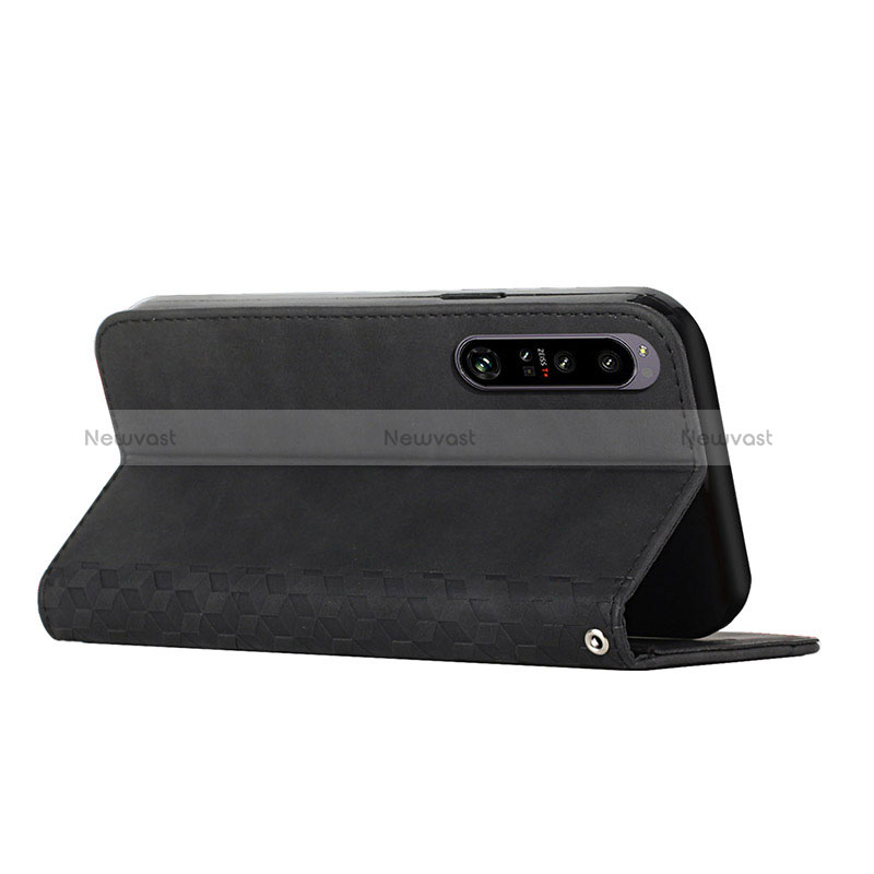 Leather Case Stands Flip Cover Holder Y02X for Sony Xperia 1 IV