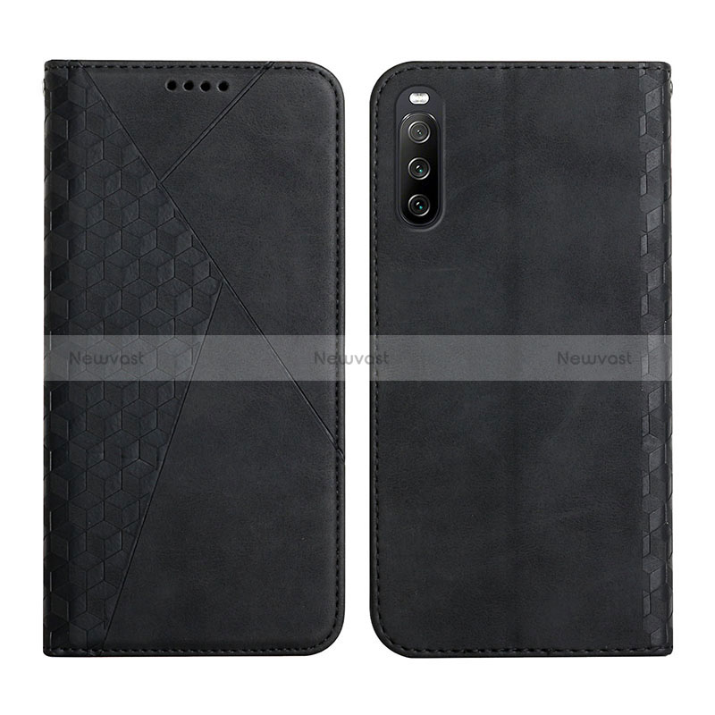 Leather Case Stands Flip Cover Holder Y02X for Sony Xperia 10 III SO-52B