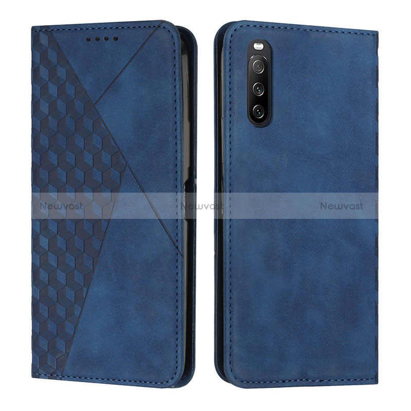 Leather Case Stands Flip Cover Holder Y02X for Sony Xperia 10 IV SO-52C