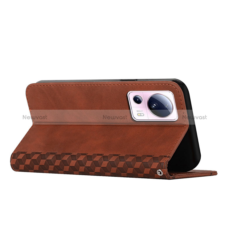 Leather Case Stands Flip Cover Holder Y02X for Xiaomi Civi 2 5G