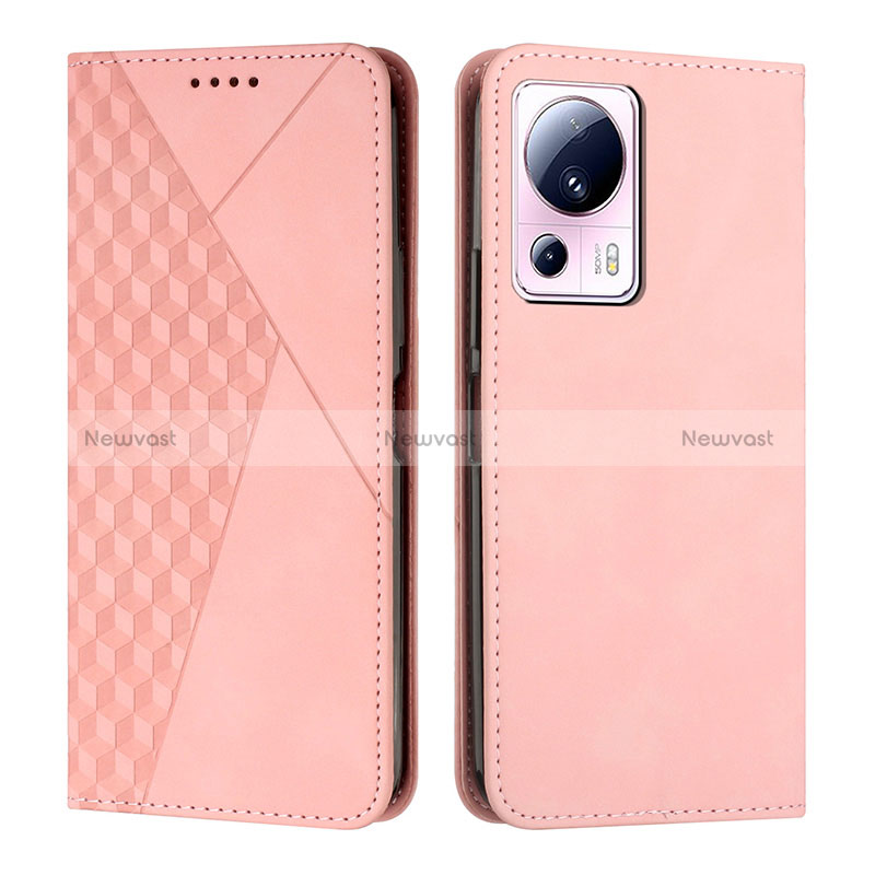 Leather Case Stands Flip Cover Holder Y02X for Xiaomi Mi 13 Lite 5G