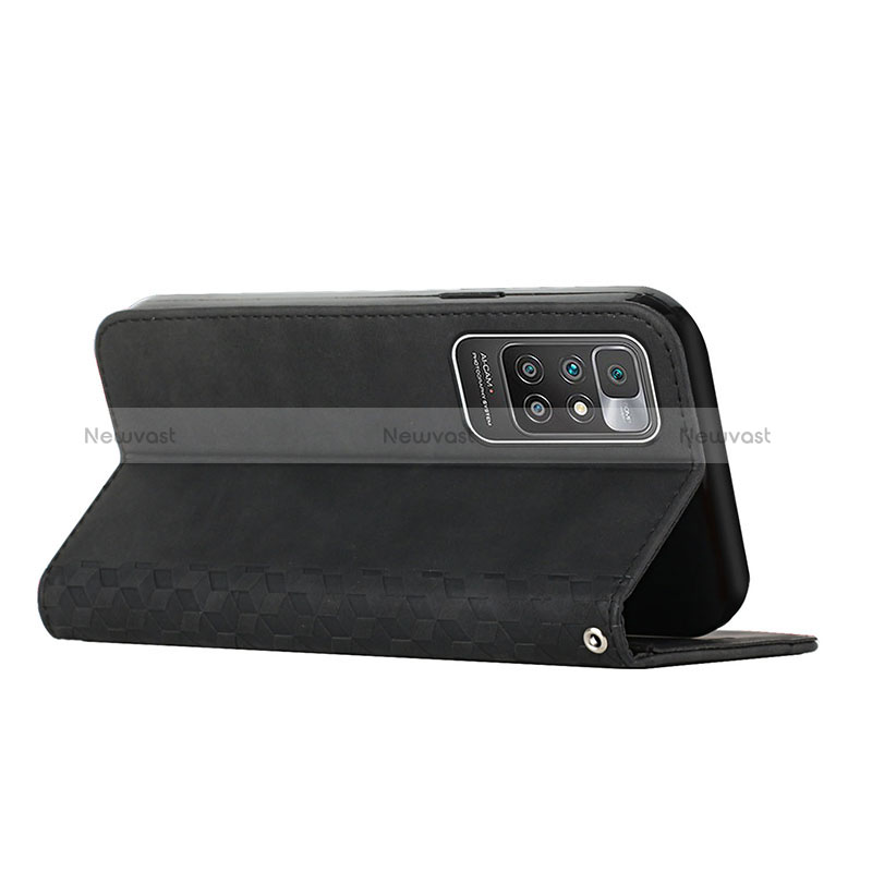 Leather Case Stands Flip Cover Holder Y02X for Xiaomi Redmi 10 (2022)