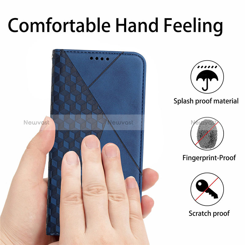 Leather Case Stands Flip Cover Holder Y02X for Xiaomi Redmi K30S 5G