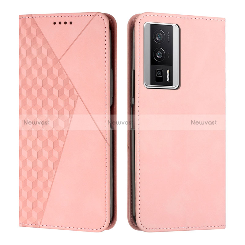 Leather Case Stands Flip Cover Holder Y02X for Xiaomi Redmi K60 5G