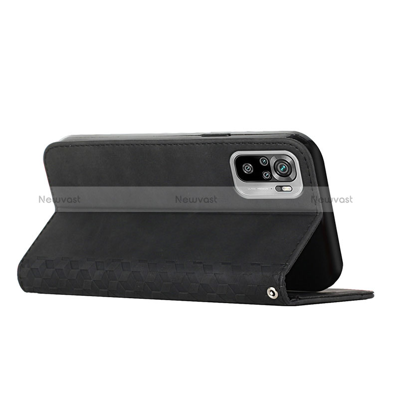 Leather Case Stands Flip Cover Holder Y02X for Xiaomi Redmi Note 11 SE India 4G